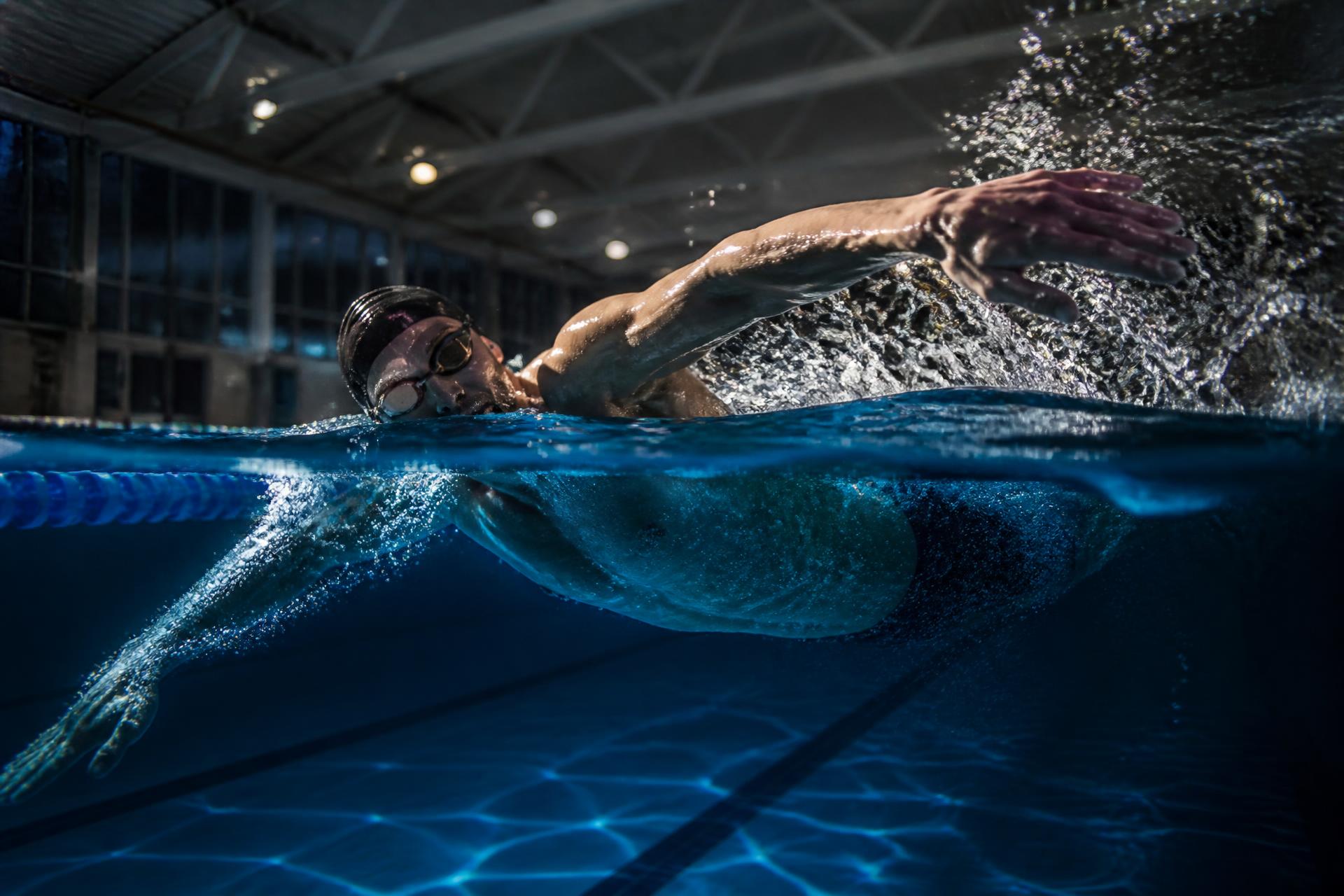 Adult swimmer training